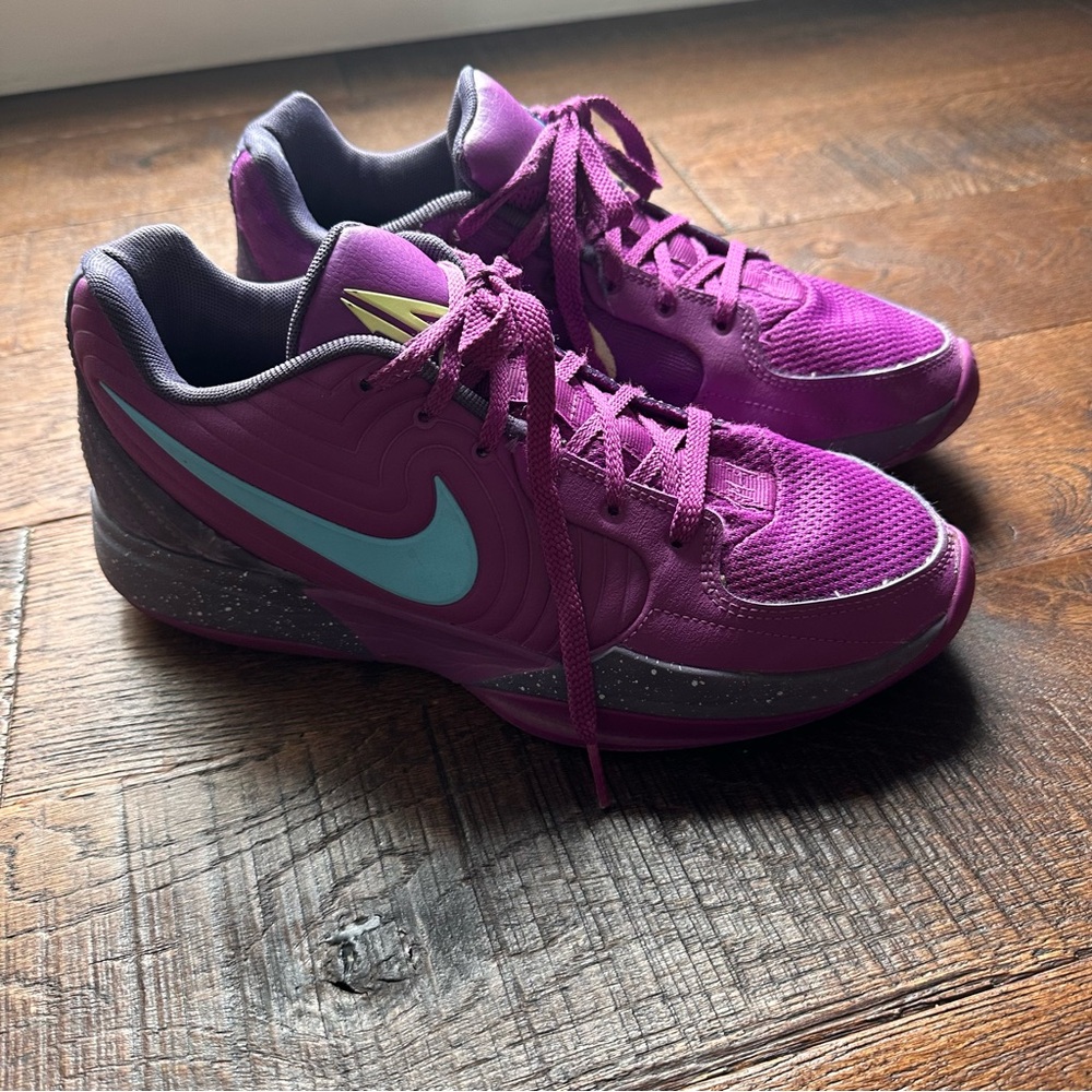 Nike Ja Morant Ja 2 “Purple Sky” Basketball Shoes Size 8.5 Bold Berry